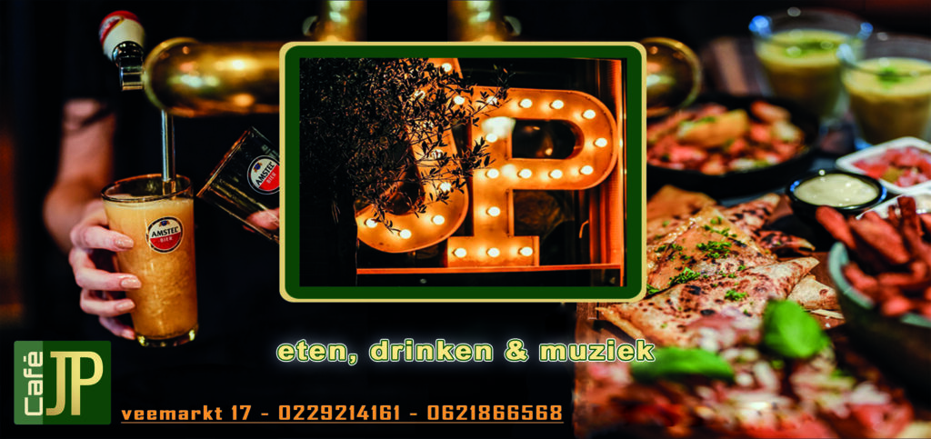 Café JP Coen, eten, drinken & muziek